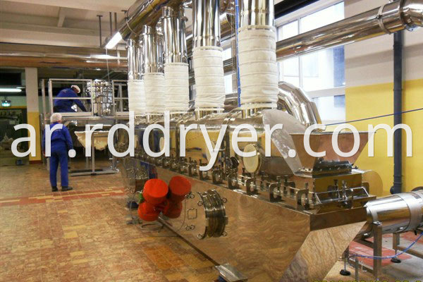 table salt vibrating Fluidized Bed Drying equipment